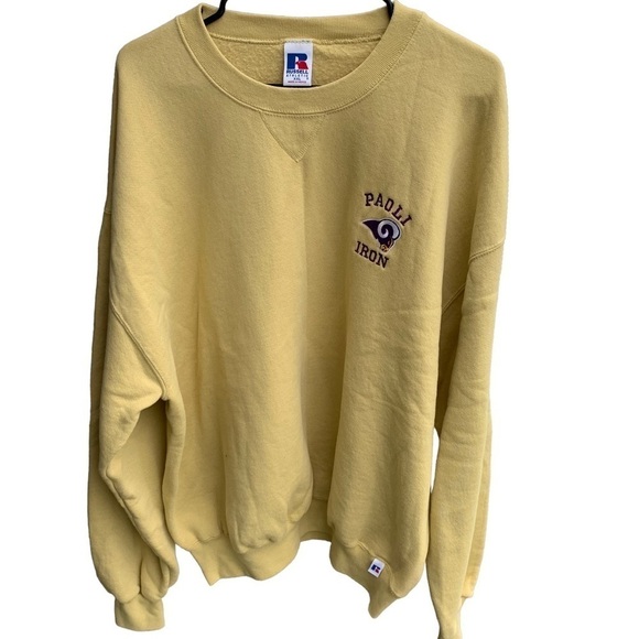 Vintage Crewneck Sweatshirt Paoli Iron Embroidery Size 2XL - Picture 1 of 5